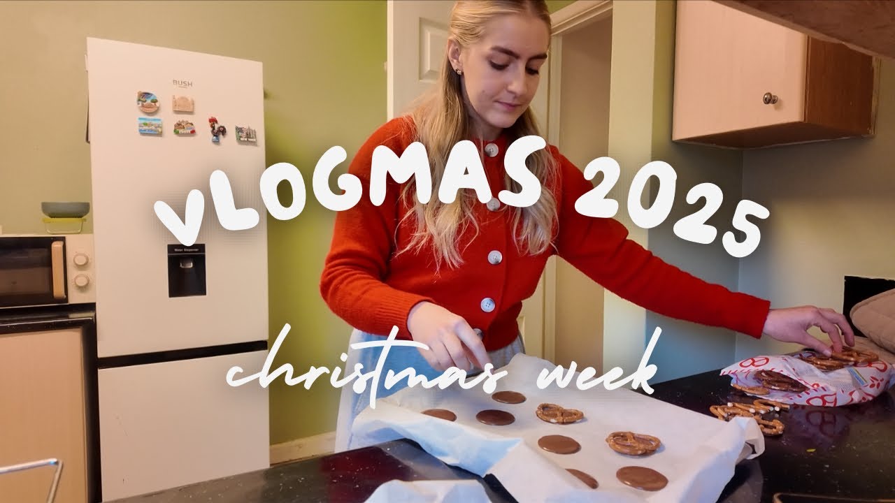 CHRISTMAS WEEK - ice skating and giant pretzels 