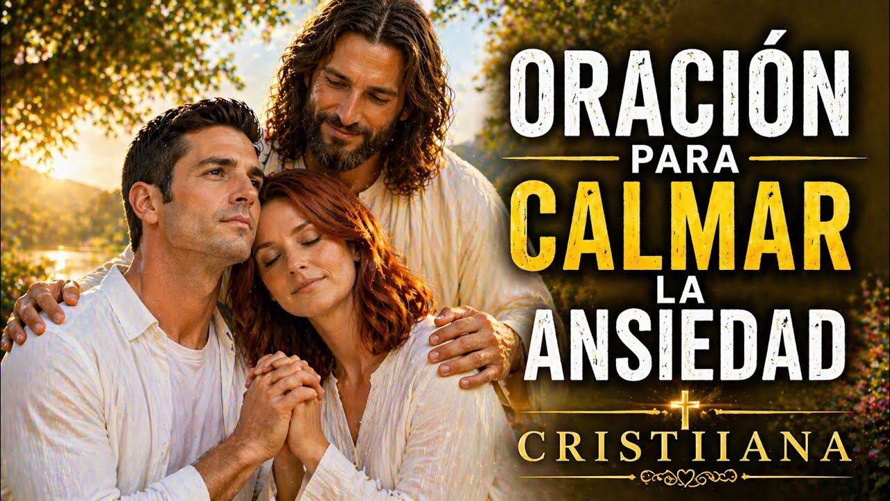 ORACIÓN PARA CALMAR LA ANSIEDAD | PAZ Y DESCANSO EN DIOS | ORACIONES HABLADAS CRISTIIANA
