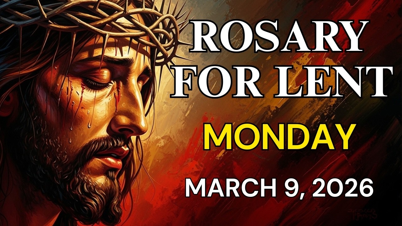 ROSARY FOR LENT | Monday Rosary | Joyful Mysteries | Lenten Prayer