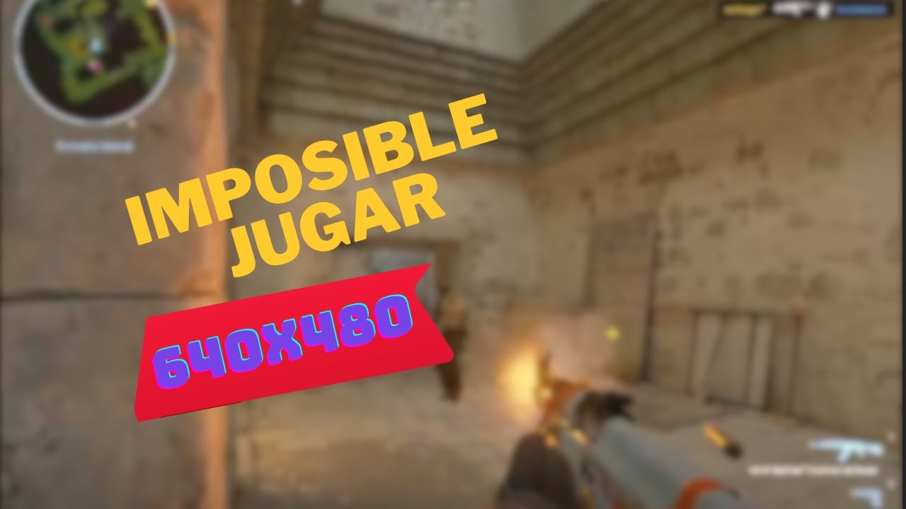 You can win with this resolution 640x480