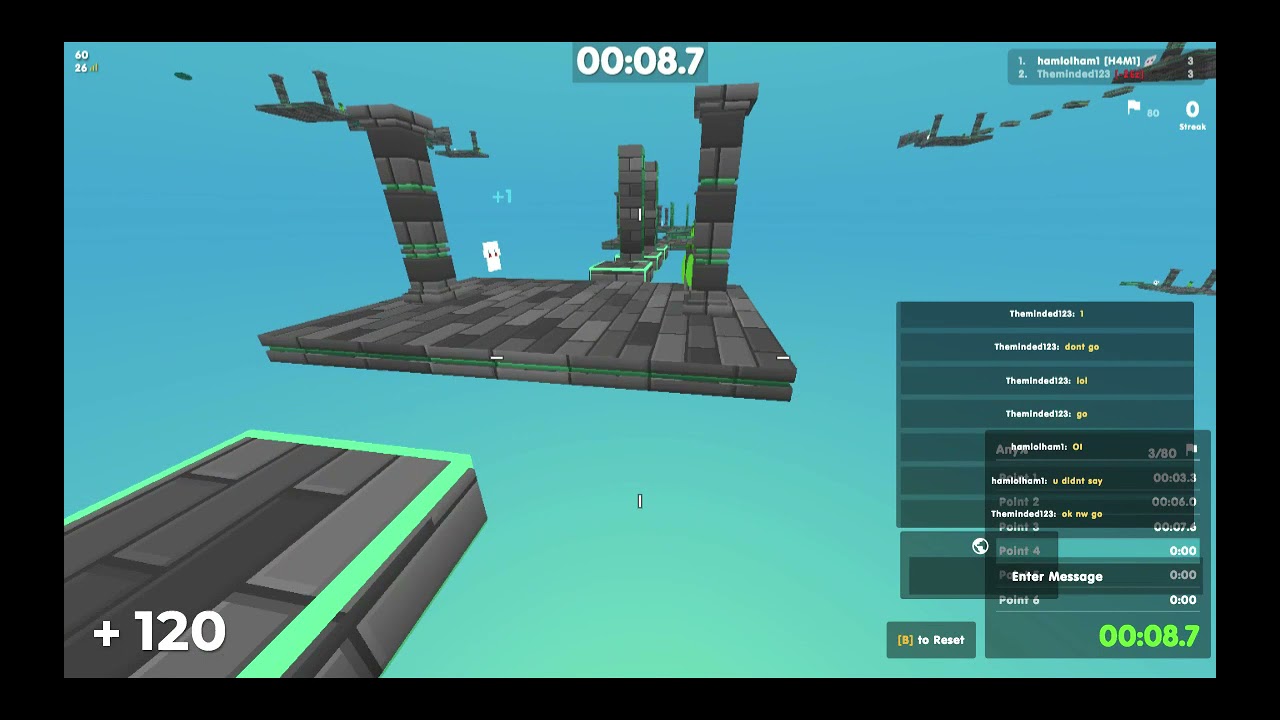 1v1 Parkour With Just-Minded - Krunker