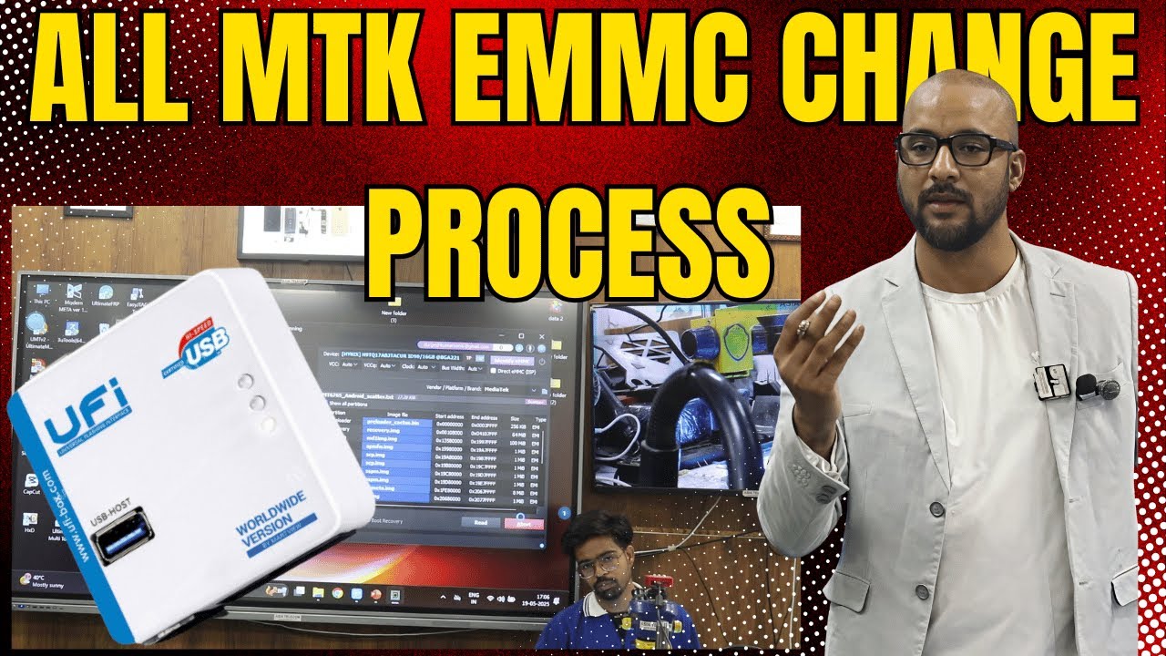 ALL MTK eMMC  eMCP IC  Change with Ulta Easy Process  Full Detail With Pratical