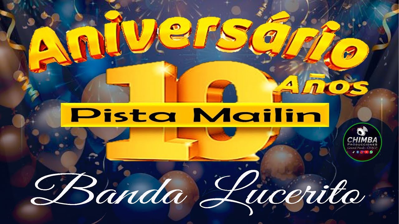 BANDA LUCERITO, 10° ANIVERSARIO DE PISTA MAILIN, GRAL  PINEDO   02 03 25