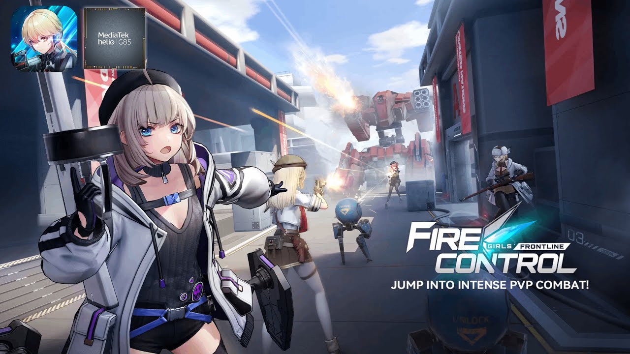 Girl Frontline Fire Control - Helio G85 Gameplay test