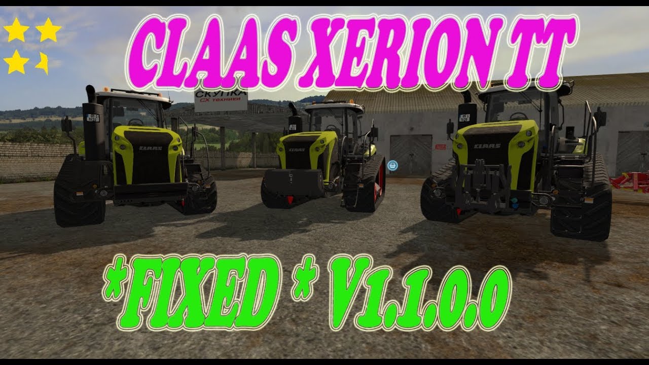Mod Vorstellung Farming Simulator Ls17:CLAAS XERION TT *FIXED VERSION* V1.1.0.0