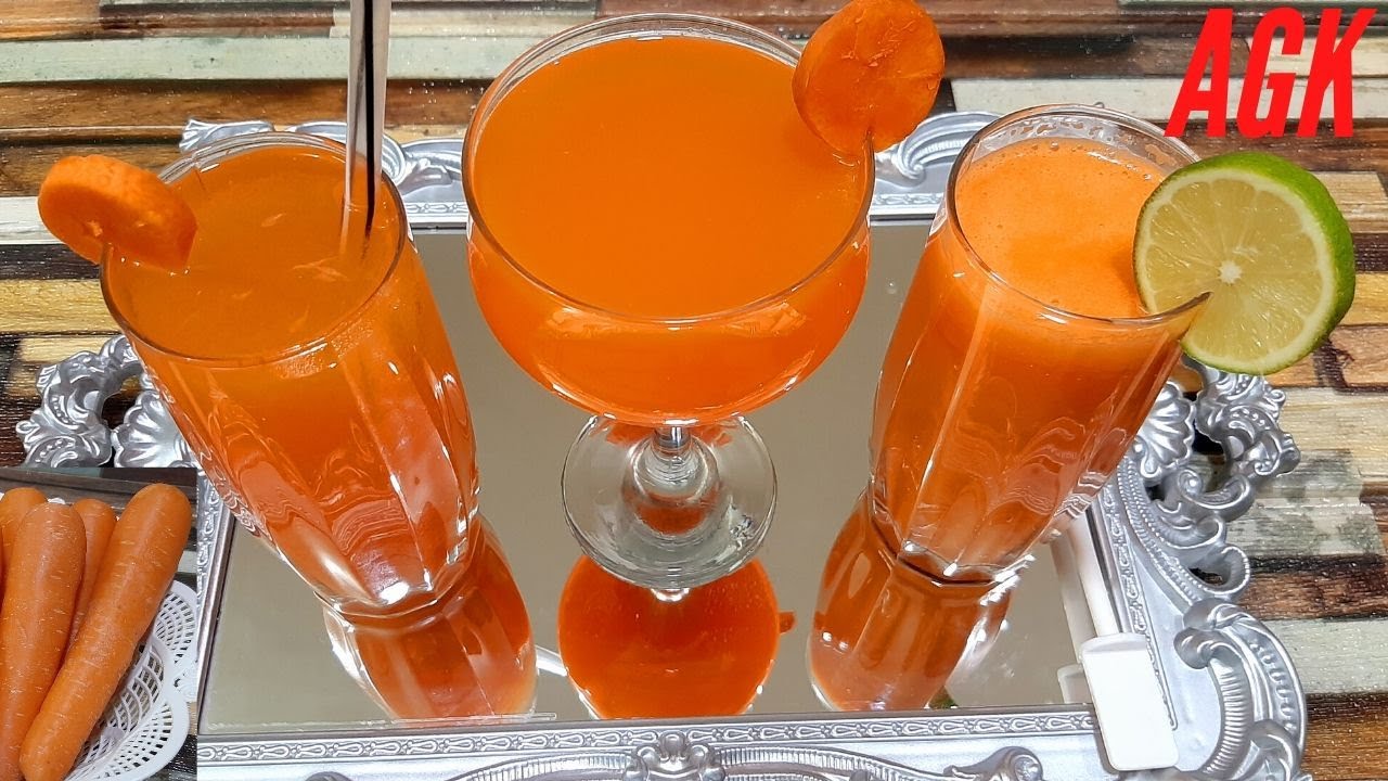 Healthy Carrot juice කැරට් පානය