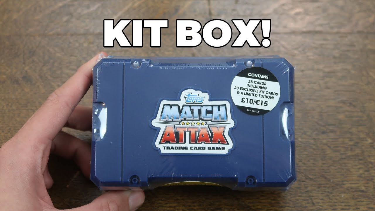 KIT BOX OPENING! Match Attax 2017/18