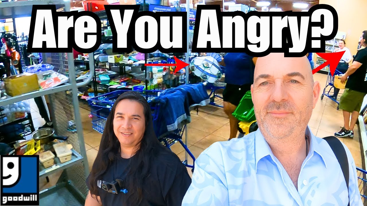 It Was Brutal | Beat Him To His Favorite Item At Goodwill For Reselling