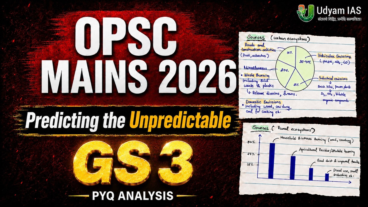 OPSC Mains 2026 GS 3: Самые важные и вероятные темы | Анализ прошлых вопросов и тенденций | Сиддх...