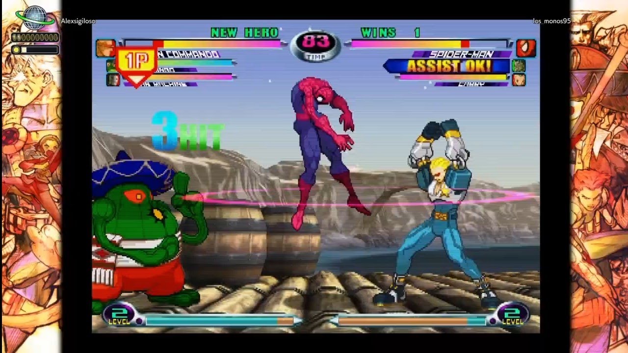 Marvel vs Capcom 2 Capitán Commando