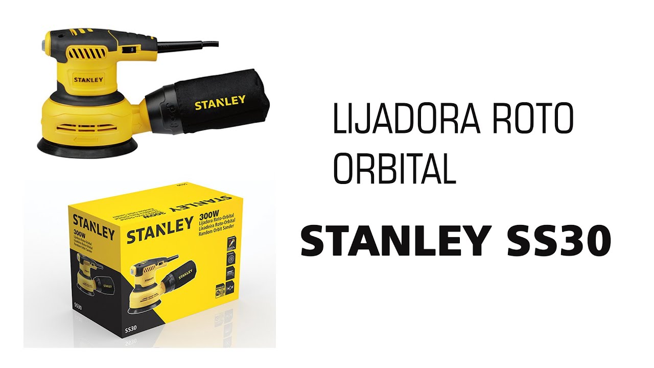 Lijadora Stanley Roto Orbital SS30