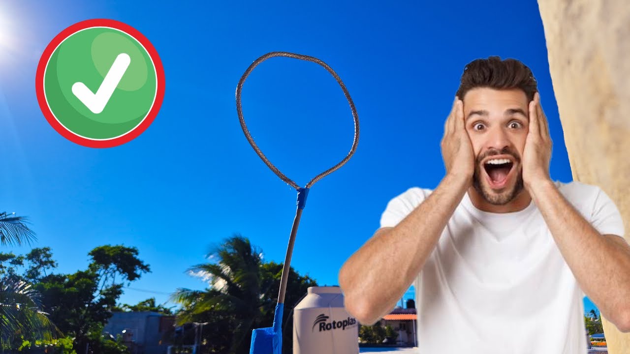 como hacer antena de tv casera Facil/Canales HD Gratis/how to make mini antenna/diy digital tv Easy