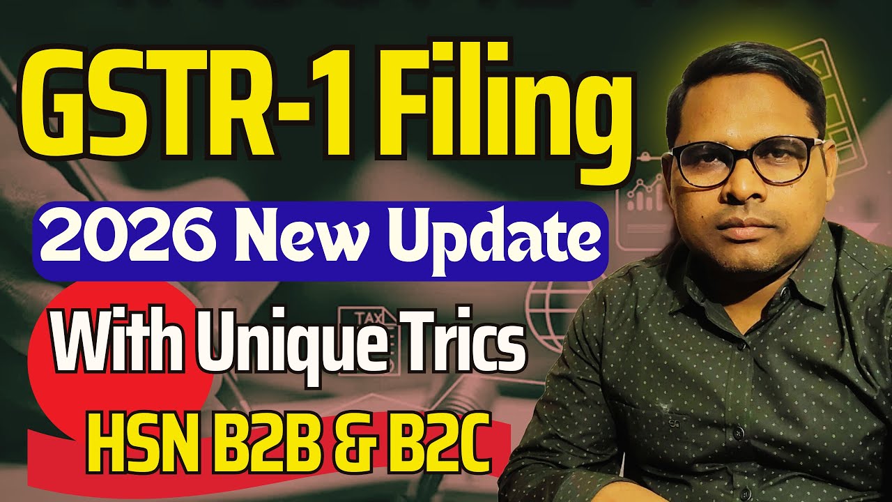 Online GSTR 1 Filing 2026 Update | Offline Utility | GSTR-1 By Tally Prime