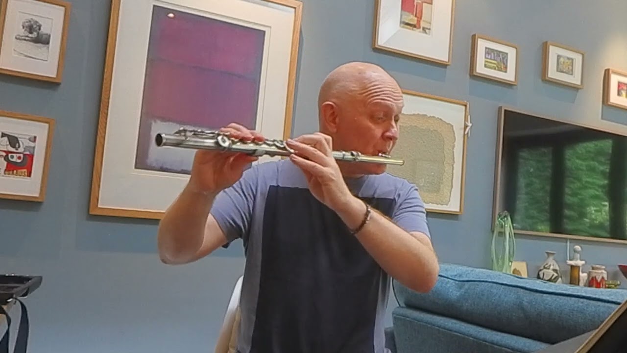 Phillipe Gaubert Suite for flute and piano (III) Barcarolle