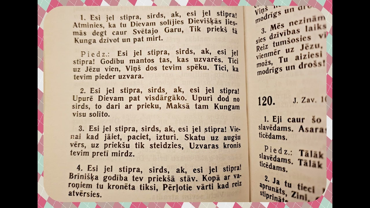 118. Esi jel stipra, sirds