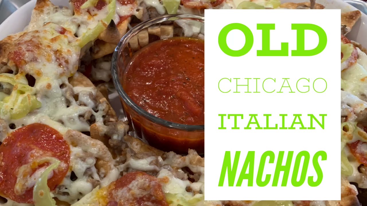 Old Chicago Italian Nachos | Easy Italian Nachos | John Eats Cheap