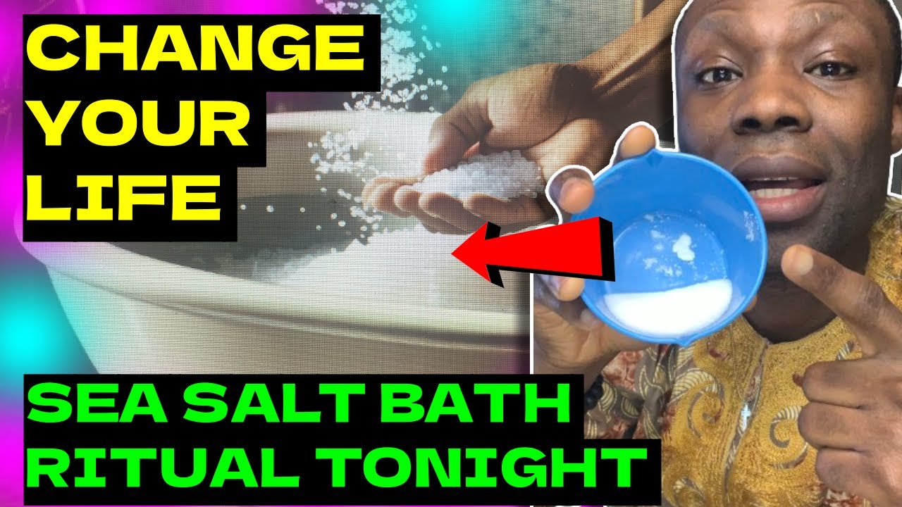 Your Life Will COMPLETELY Change After Taking this Sea Salt Bath tonight