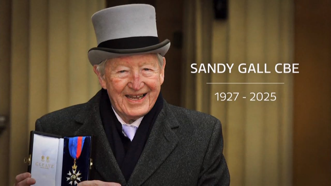Sandy Gall passes away (1927 - 2025) (UK) - UK News - 30/June/2025