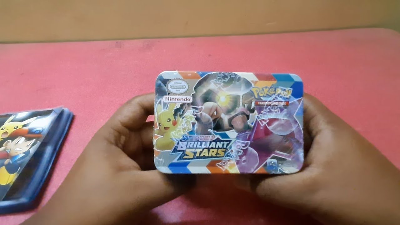 unboxing of pokemon cards of brilliant stars by The game World in hindi