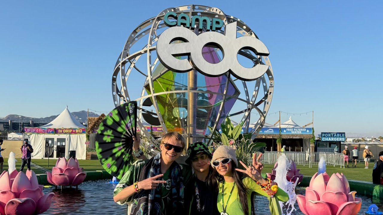 EDC LV 25&rsquo; camp vlog