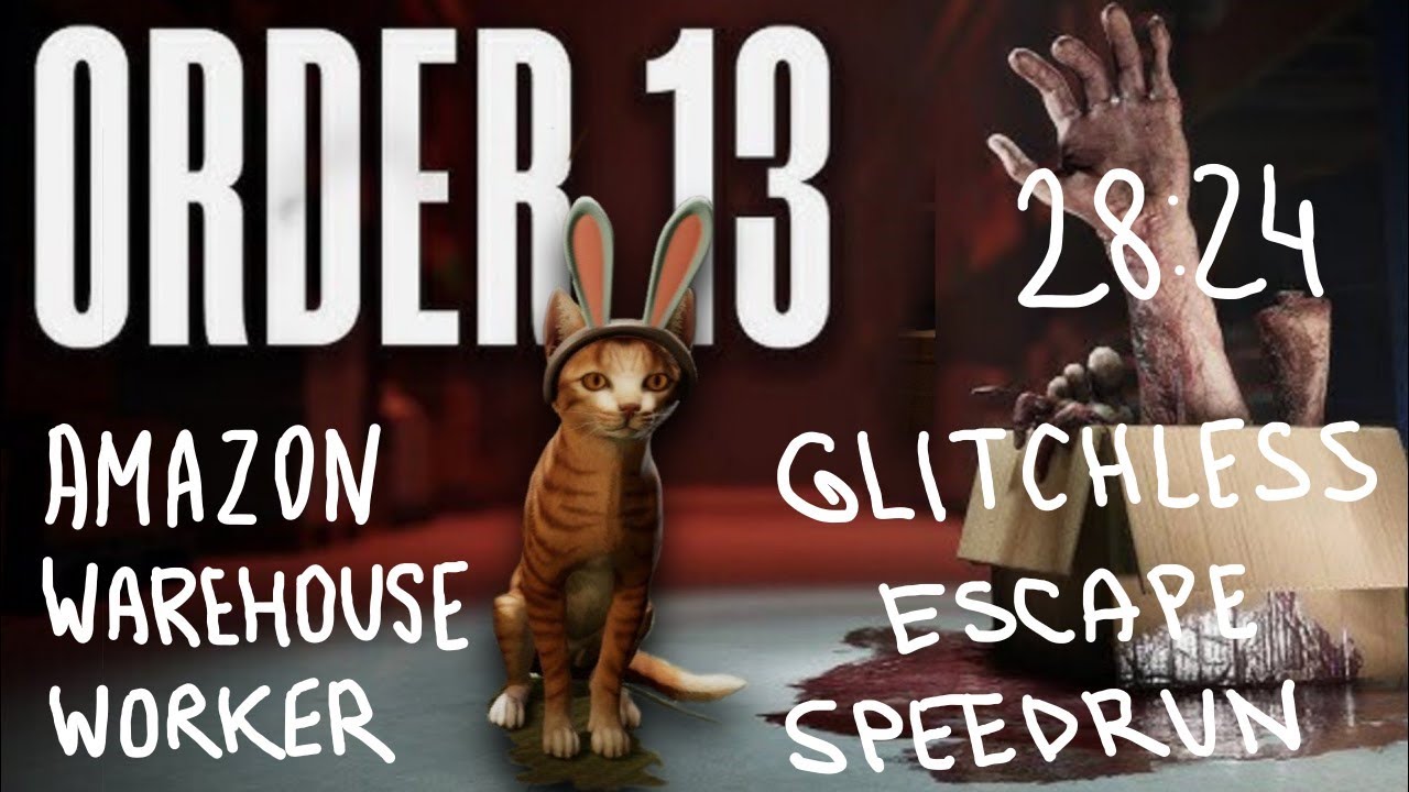 ORDER 13 - Speedrun Glitchless in 28:24
