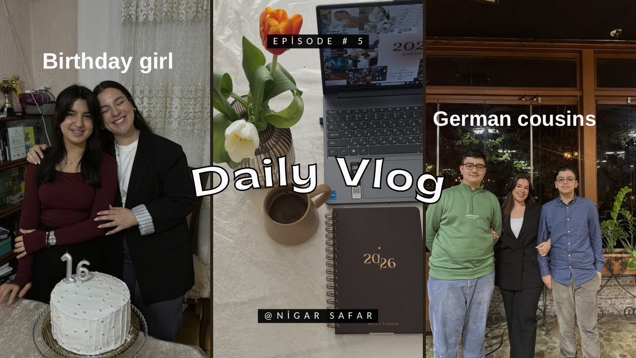 Hazırlaşın: Almaniyadan qonaqlarımız var və bol bol söhbət edirik🫣#vlog 