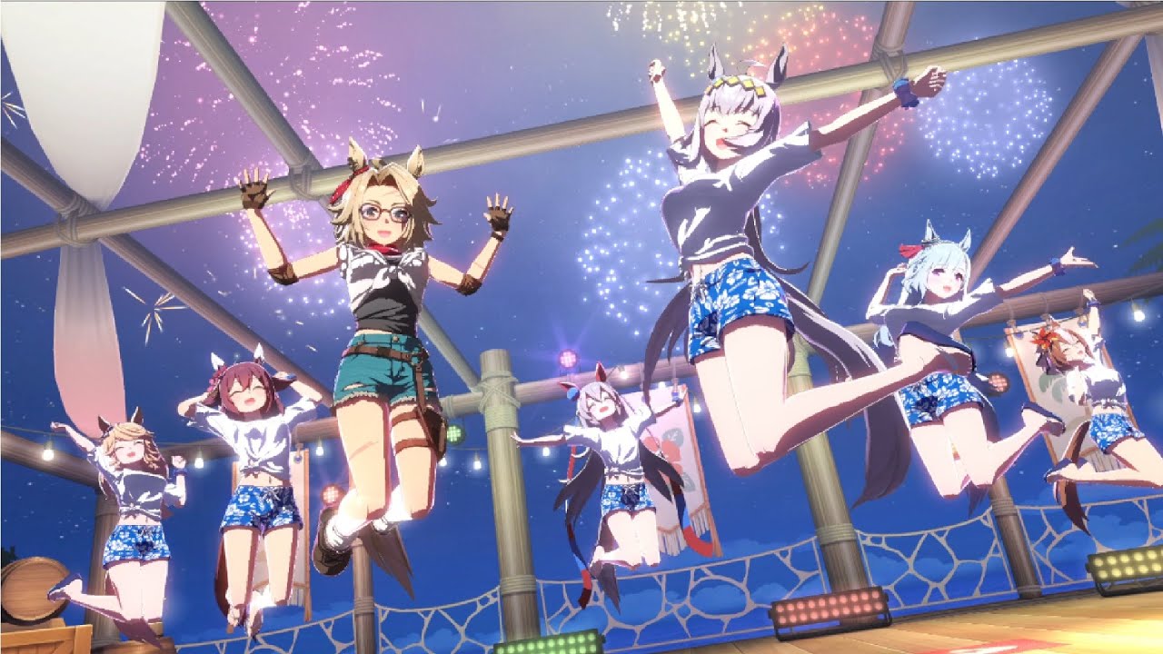 [ウマ娘]「タッカー's スキルアップアイランド」#オグリキャップ #サクラチヨノオー #メジロアルダン #ゴールドシチー #ヤエノムテキ #タマモクロス