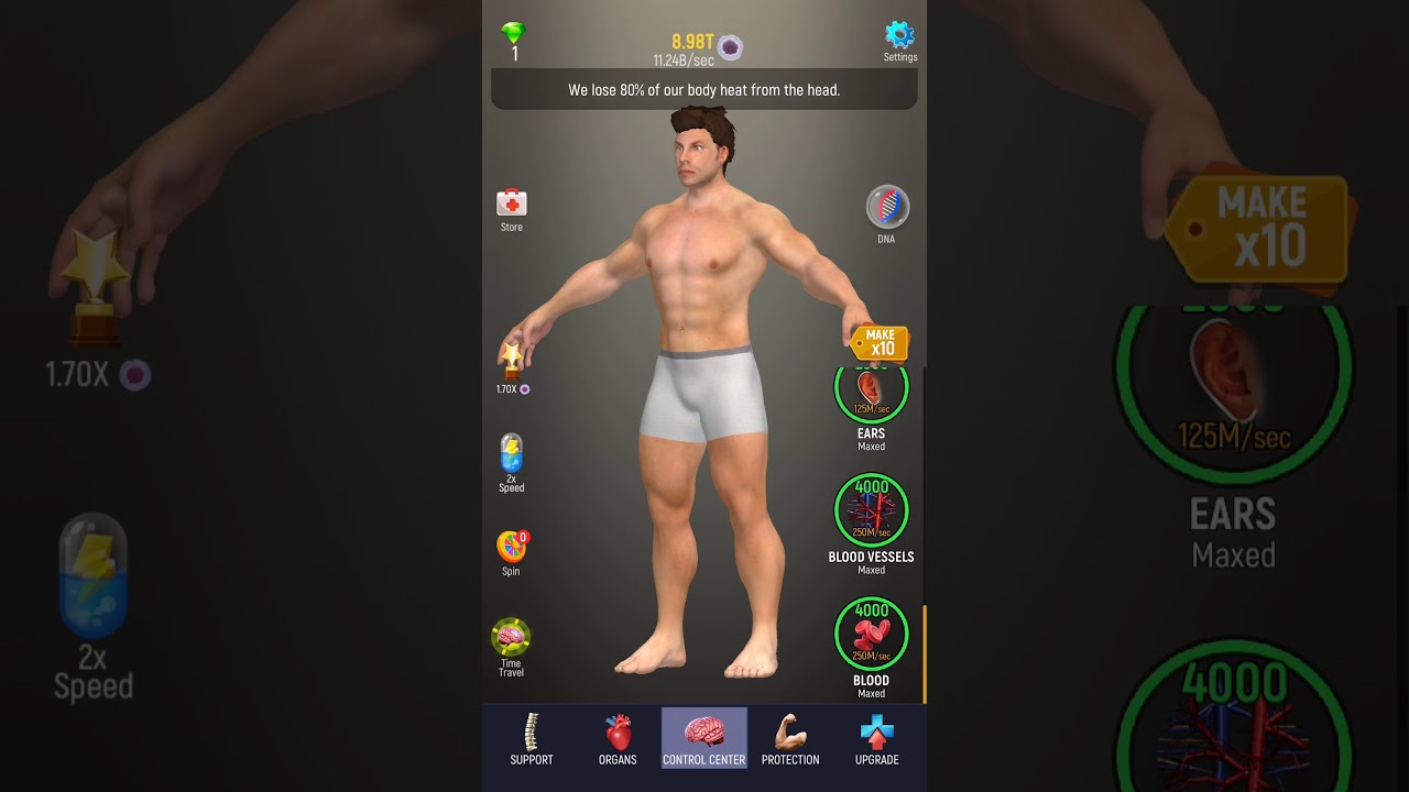 Idle Human (Male) - 100% Completed