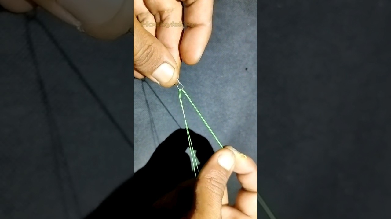 Cukup Mudah! Cara Mengikat Peniti atau Snap Pancing dengan Kuat #fishingknots #talipancing