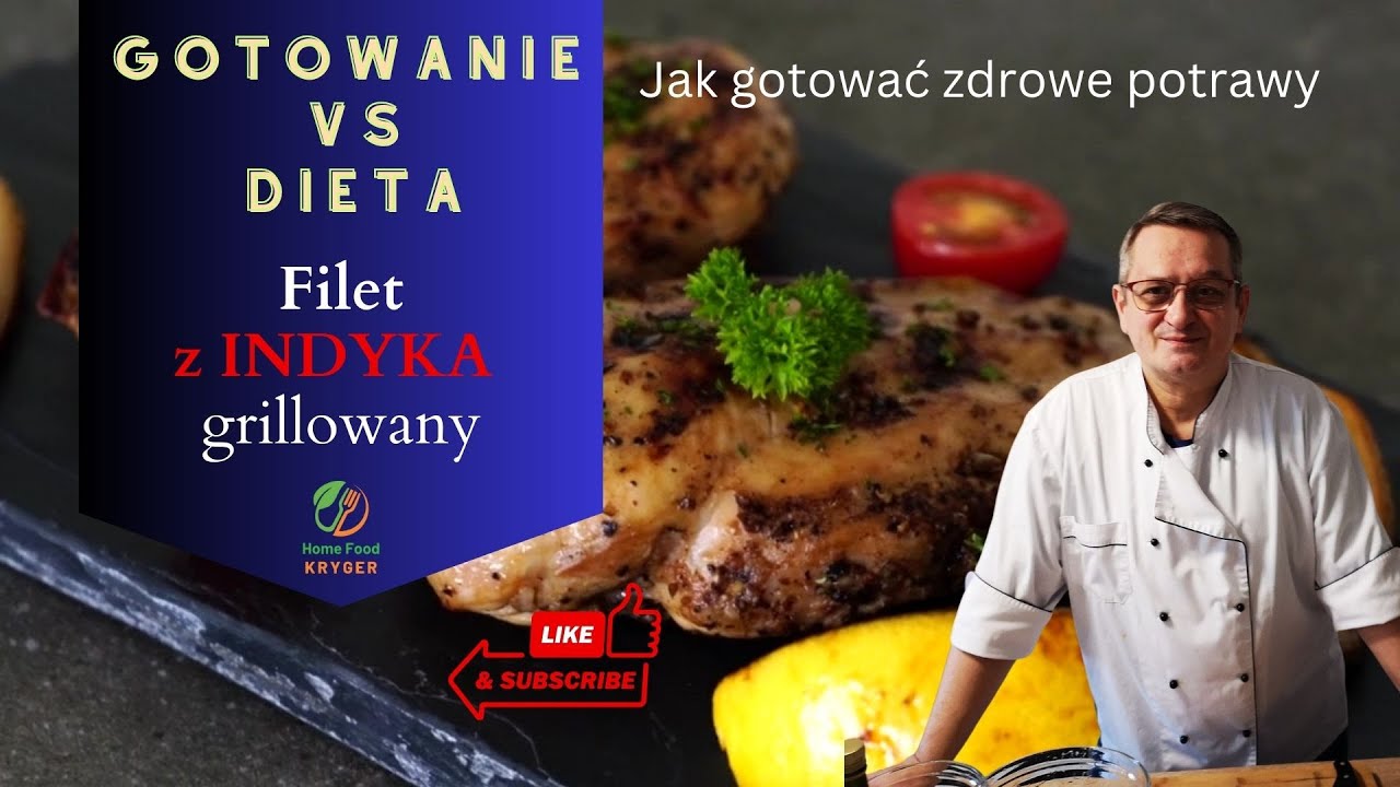 Filet z Indyka Grillowany. Indyk i sos Pomarańczowym Krok po Kroku.