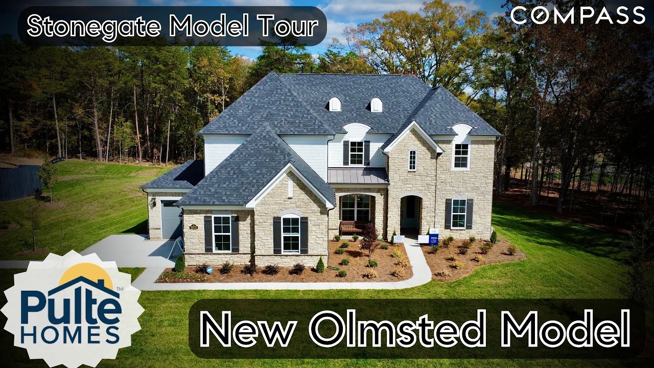 Charlotte, NC | Olmsted by Pulte | Dream Model Home Tour | Stonegate Floor Plan | 5,000 SF 5-7 Beds