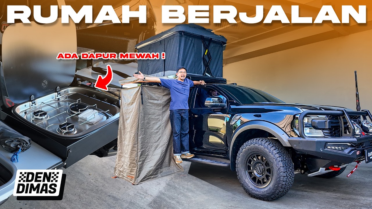 SEHARGA RUMAH BENERAN‼️ Ford Raptor Baru Langsung Jadi Campervan