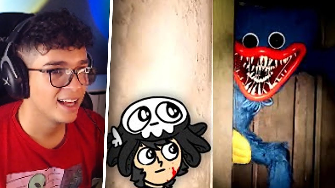 DENI REAGE A eu nunca mais vou dormir por causa desse brinquedo (saiko)