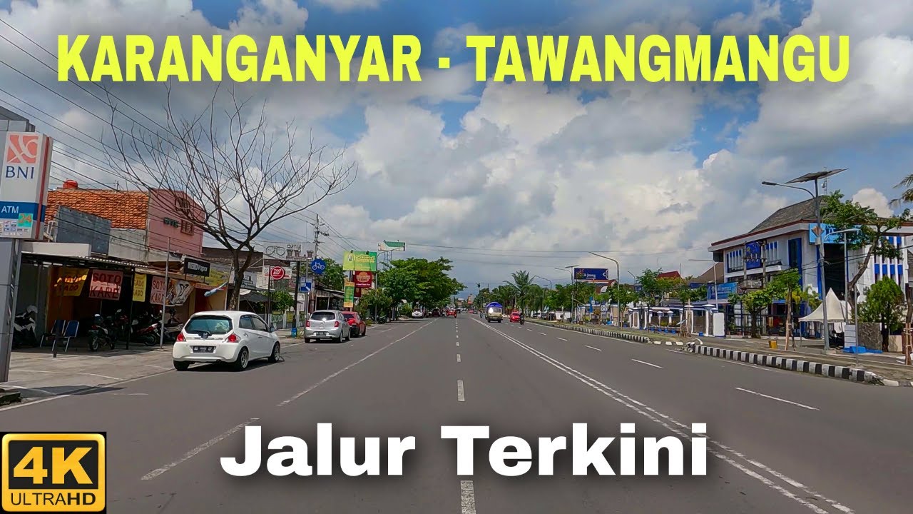 Jalur Karanganyar ke Tawangmangu terkini