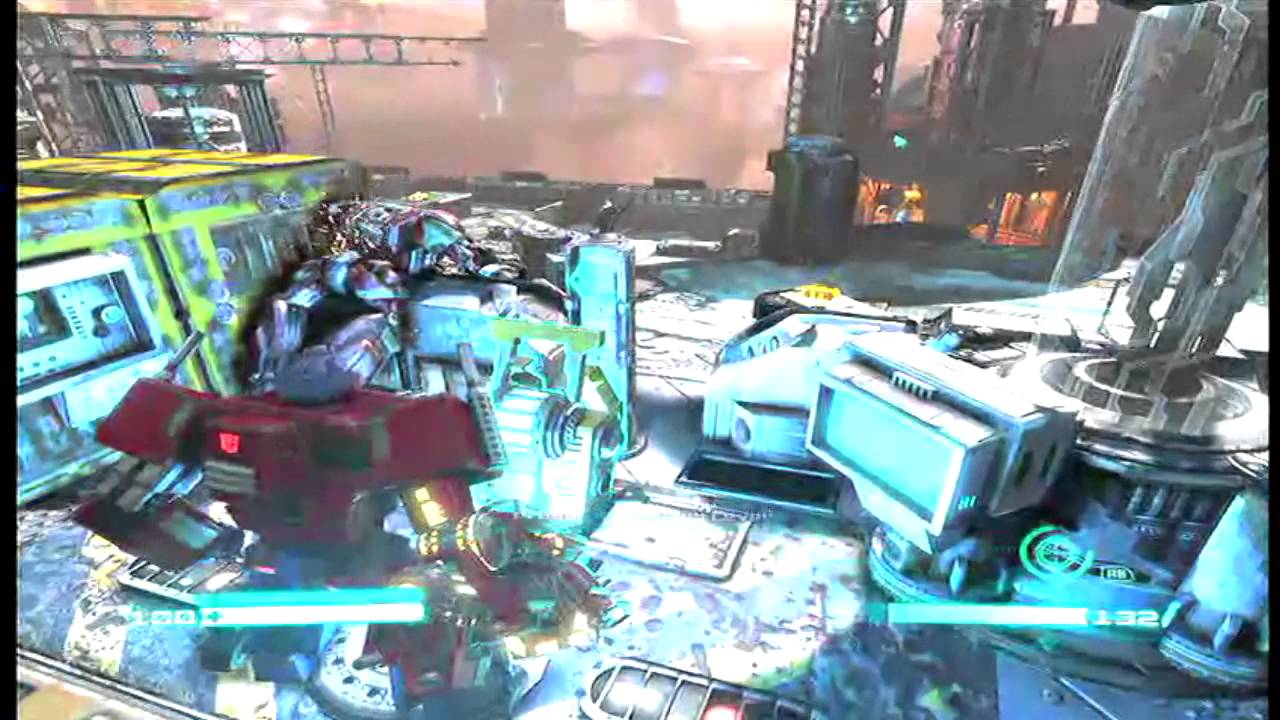 Transformers: Fall of Cybertron Hard Walkthrough Part 7: Time to use the big guns