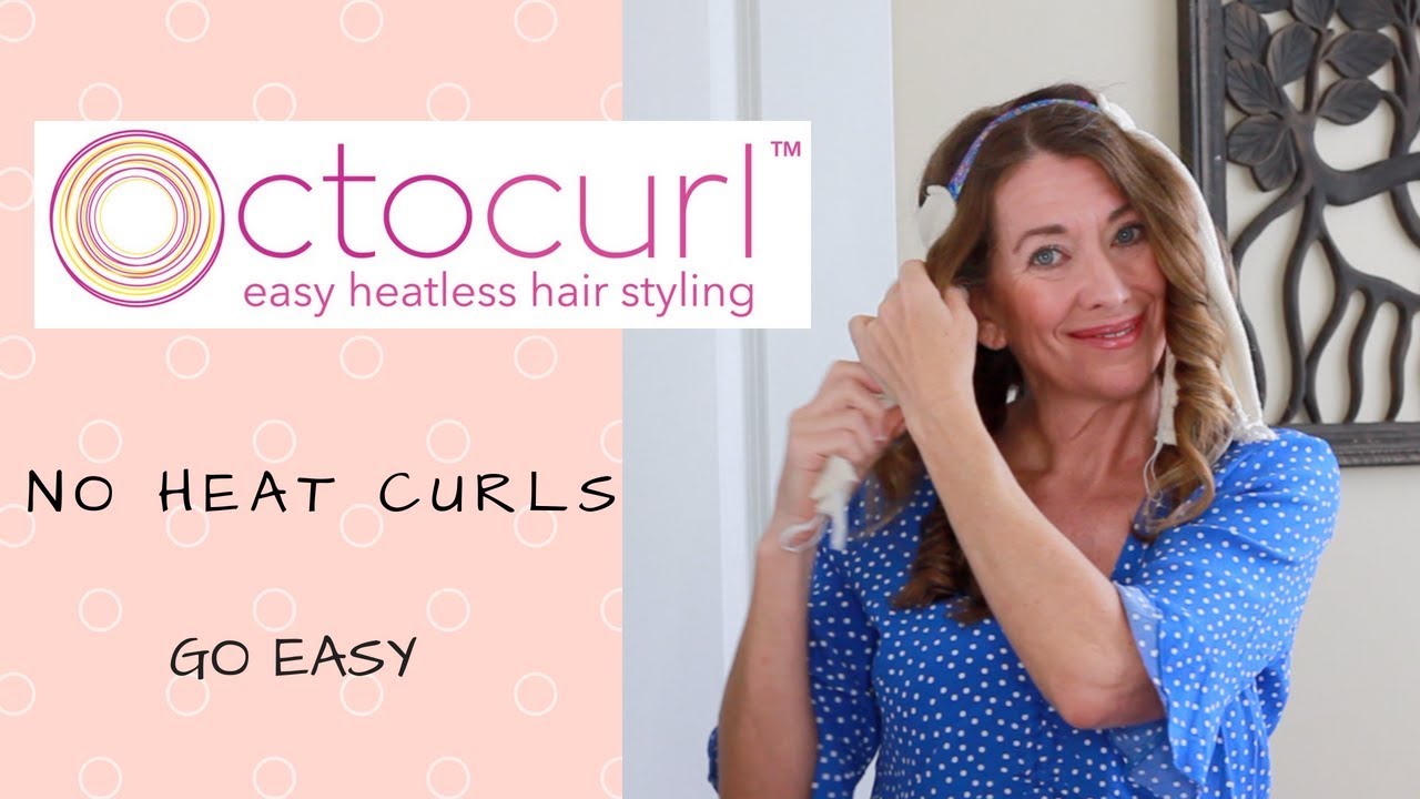 Мягкие свободные локоны без нагревания с Octocurl