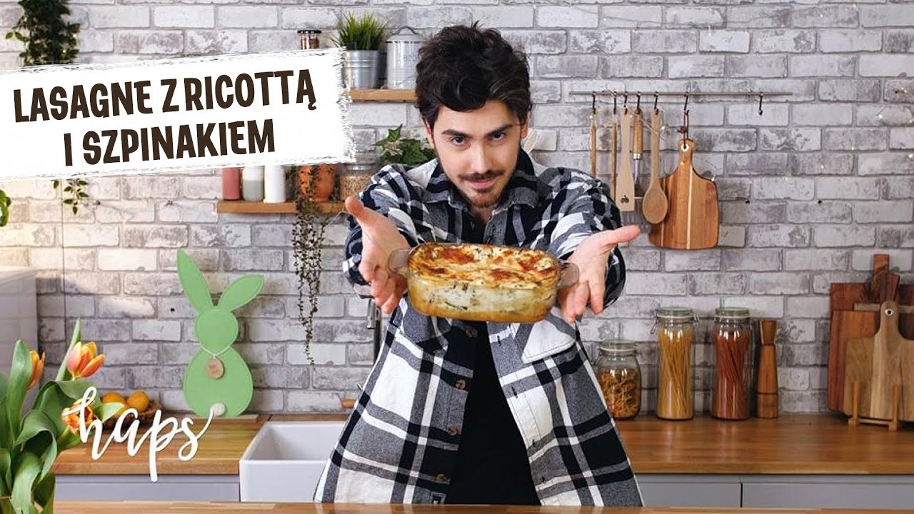 Lasagne z ricottą i szpinakiem według Matteo Brunettiego