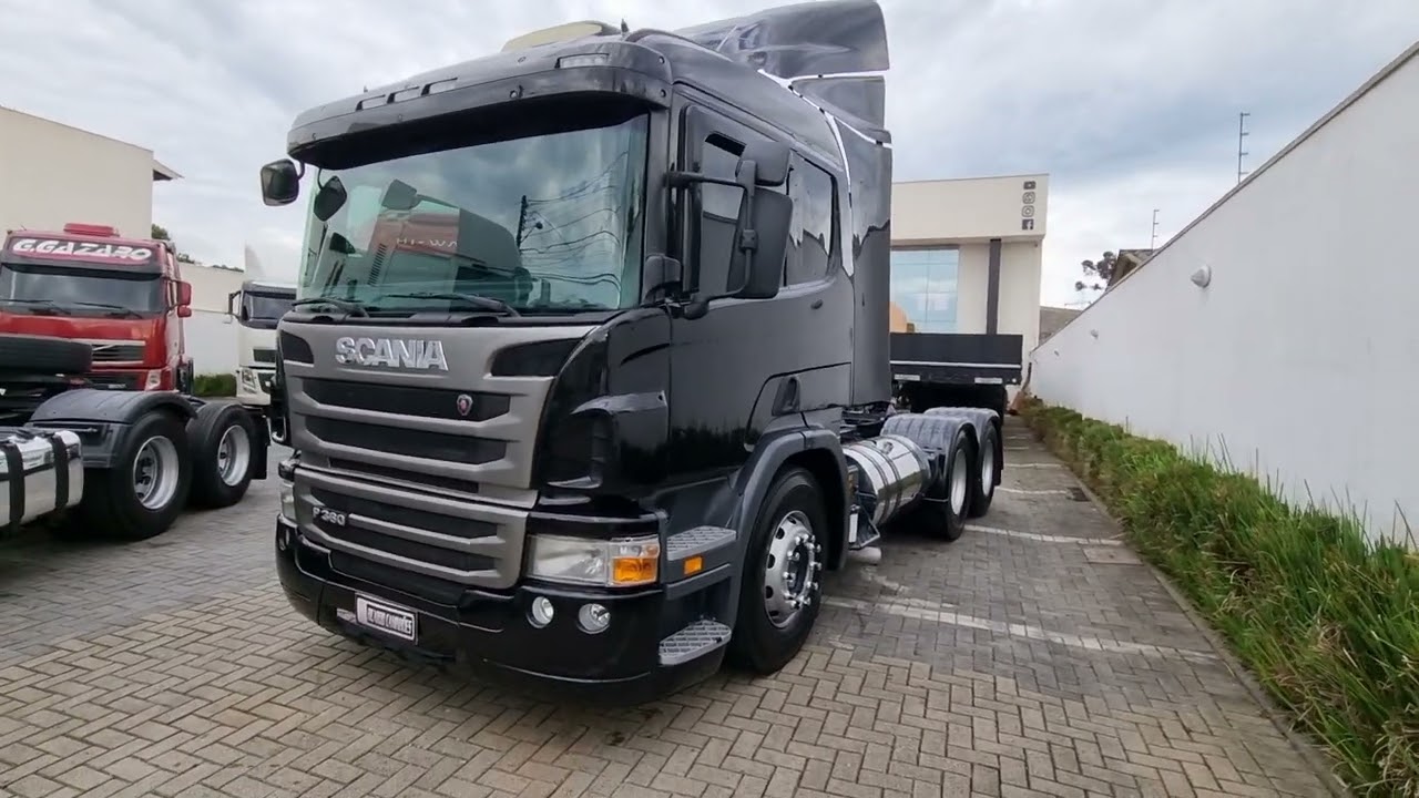 VENDIDO GOIANIA GO - SCANIA P360 2012 6X2 RICARDO CAMINHÕES CURITIBA