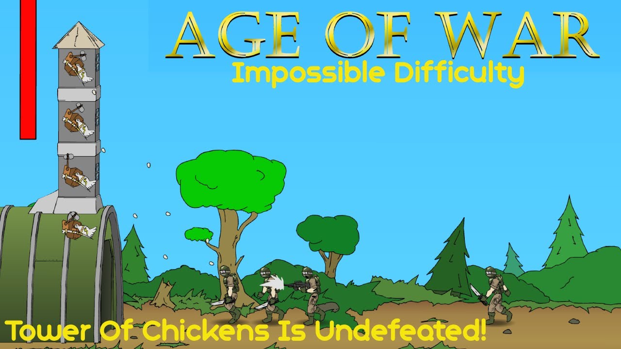 Age Of War - Impossible Difficulty (Its actually easy)