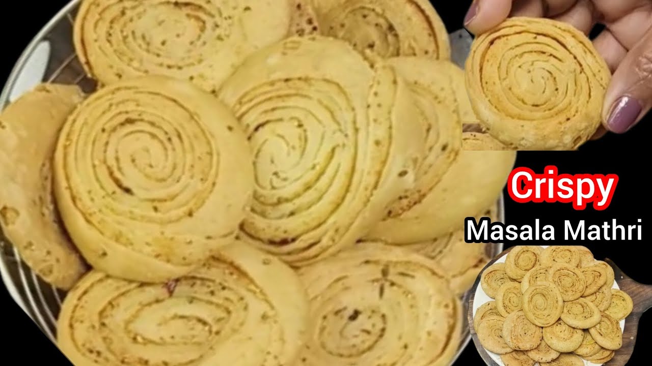 Crispy Masala Mathri Recipe | बाजार जैसी खस्ता मठरी घर पर बनाएं | Holi Special Snacks 