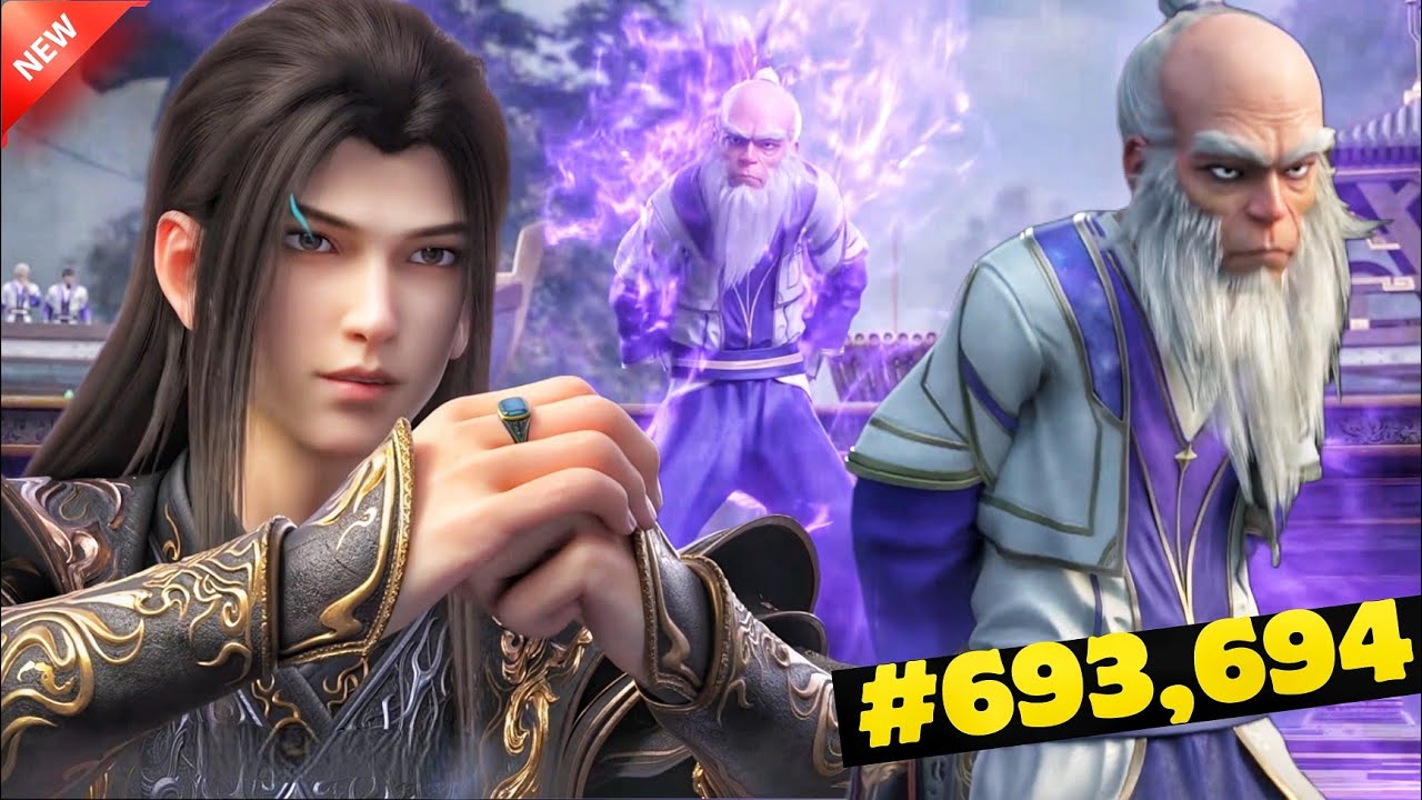Weak Boy Becomes God Anime Season 6 Part :) 693 & 694 Xiao Yan Breakthrough Fight Saint