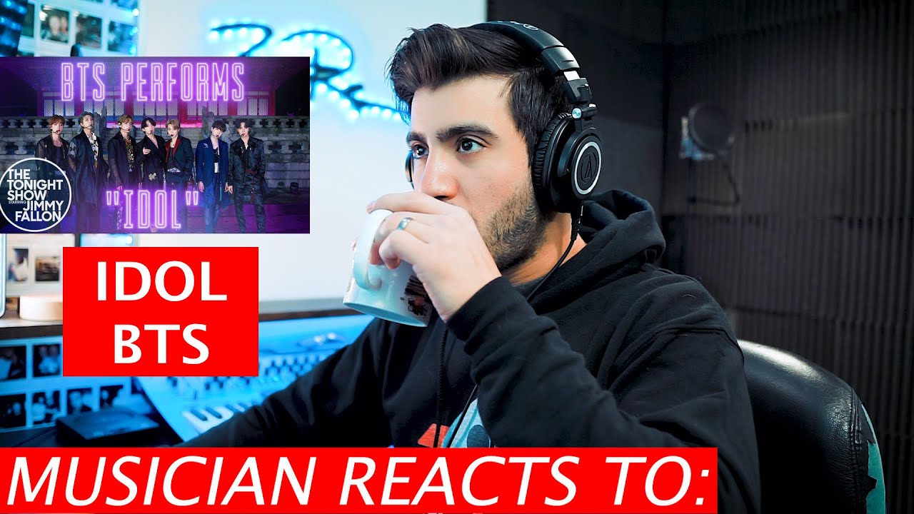 Musician Reacts To BTS | Idol | Jimmy Fallon