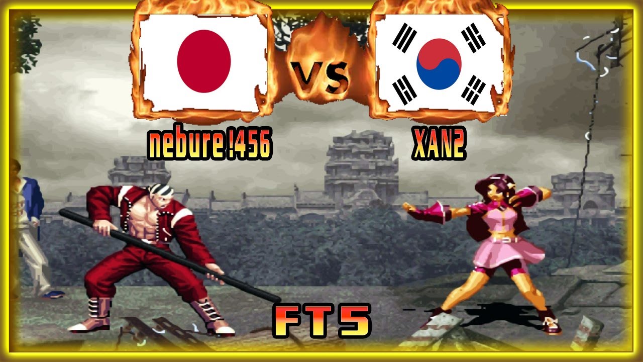 King of Fighters 2002 - nebure!456 (JPN) VS (KOR) XAN2 [kof2002] [Fightcade] [FT5] 더 킹 오브 파이터즈 2002