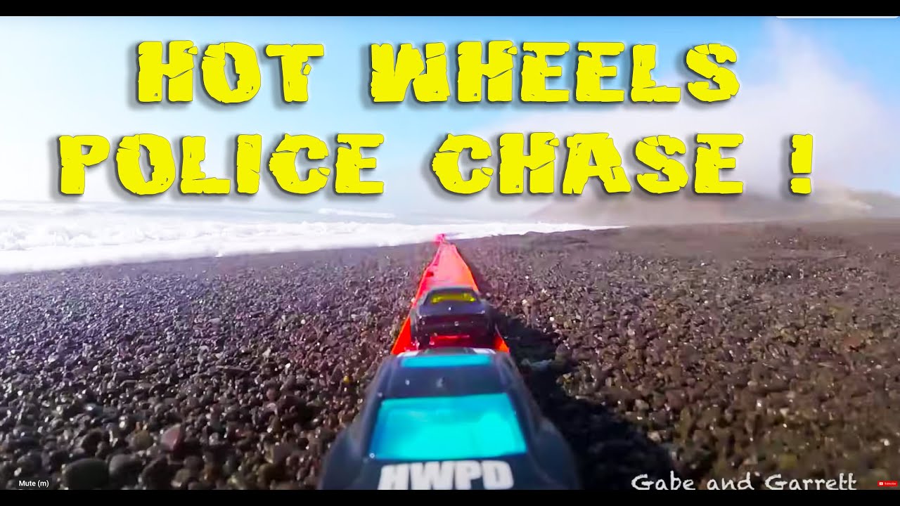 Hot Wheels PD Police Chase - The Robber!