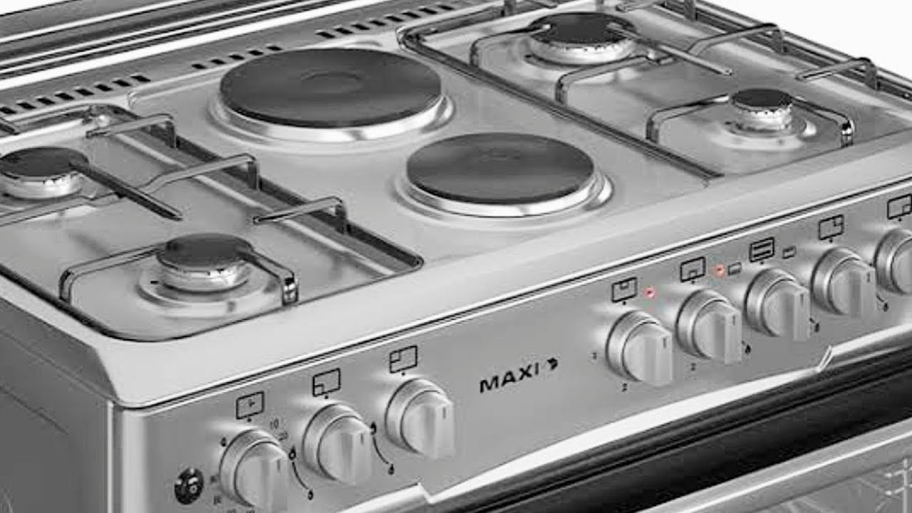 How To Operate Maxi Gas Cooker With 4 Burners and 2 Hotplates // 2 Grill Sections