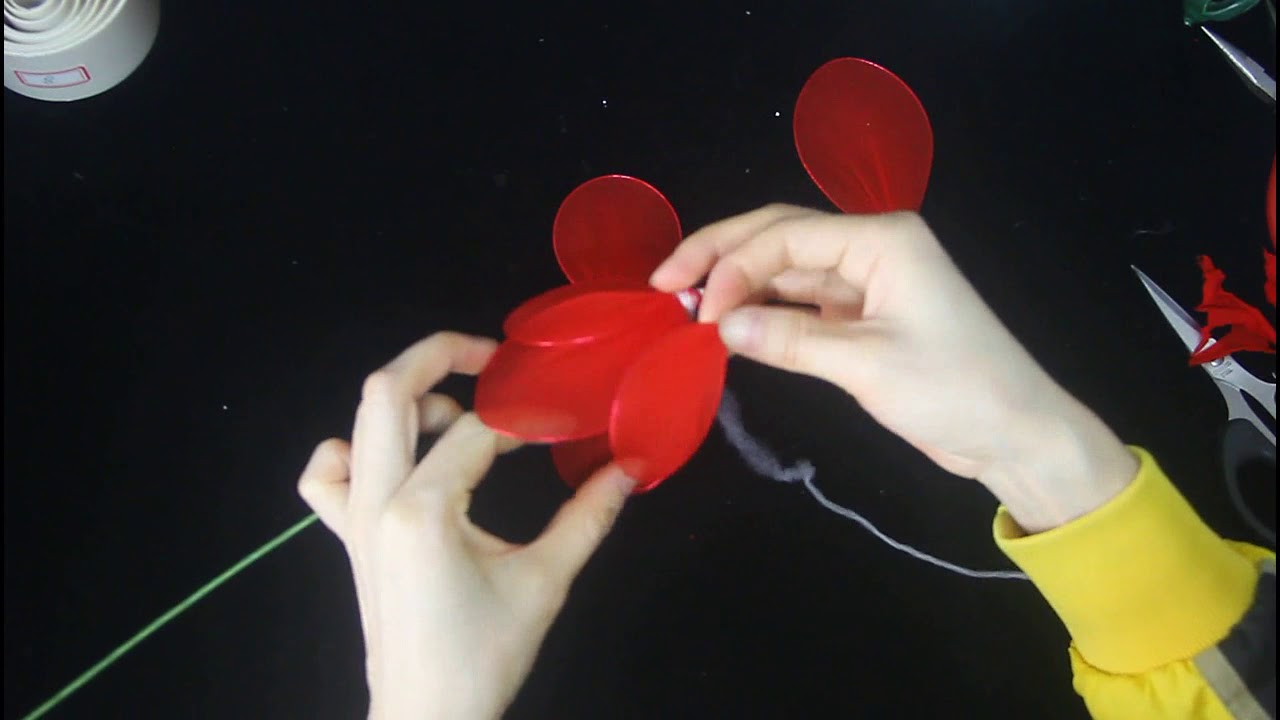 nylon stocking Rose,// Rose nylon making kit// making nylon Rose