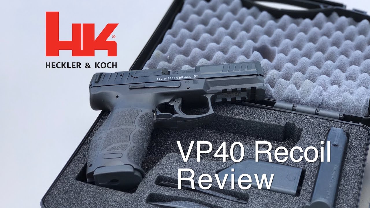 How Well Does the HK VP40 Handle Recoil? Sean Burrows from the HK Shooting Team Answers