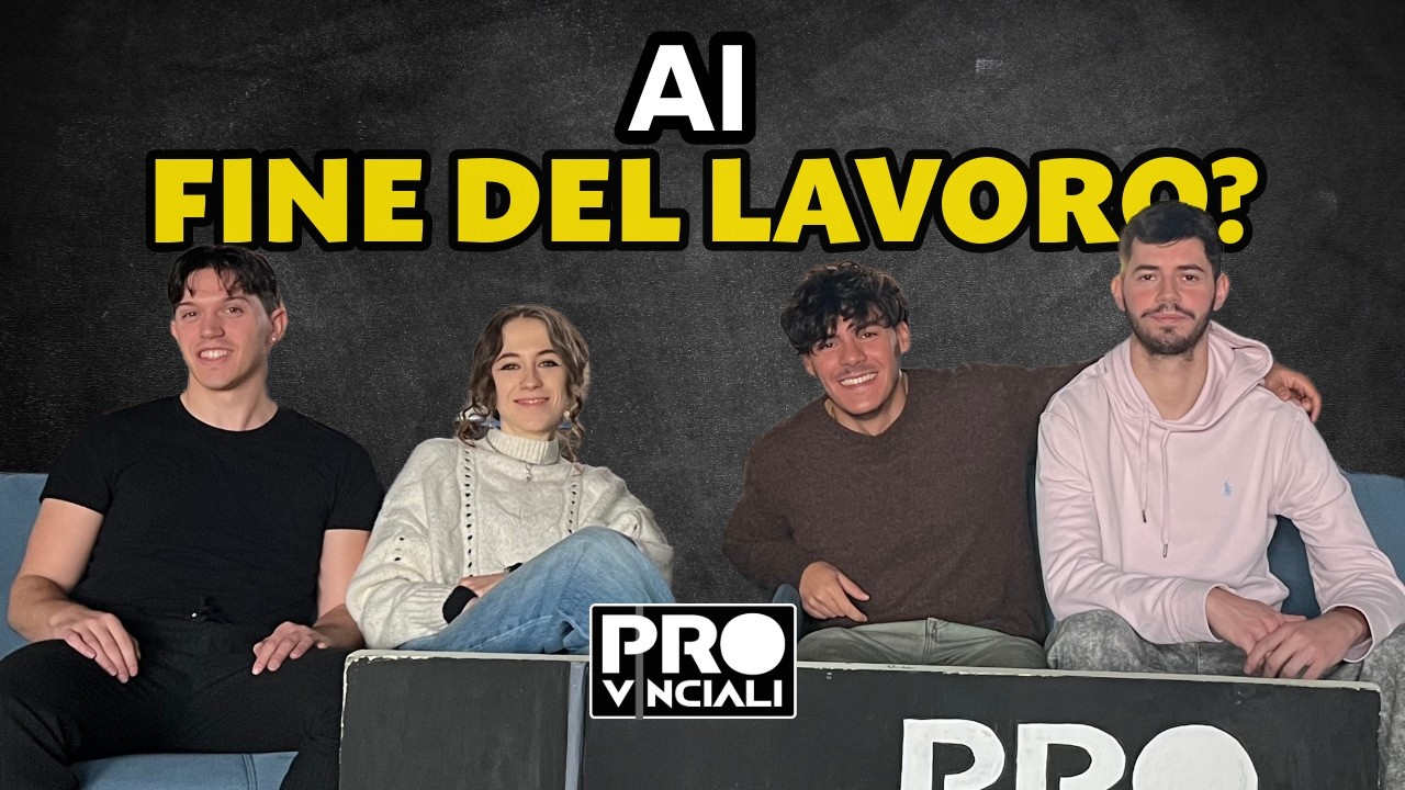 L'ARTE NEL 2026 🤖  | Gloria Vezzaro | Provinciali Ep.5