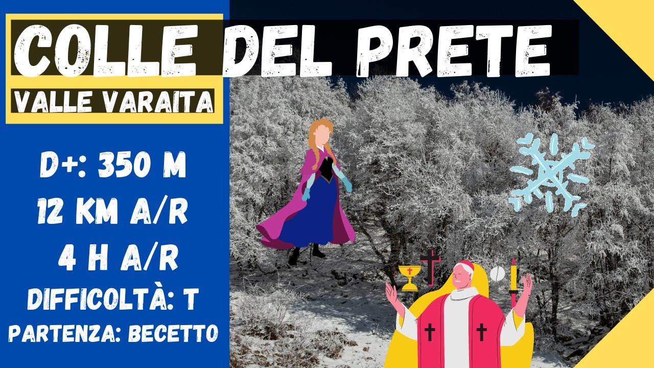Colle del Prete da Becetto, Valle Varaita, Ciaspole