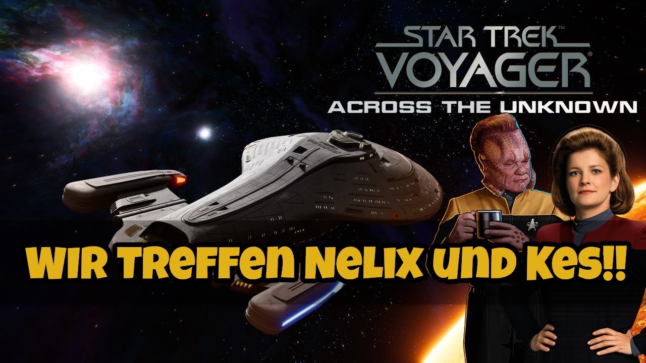 die Ocampa und die Kazon STAR TREK VOYAGER:  Across the Unknown - Gameplay - Deutsch - Weltraumspiel